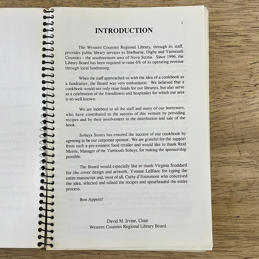 Recipe Booklet Come to Supper Favourite Recipes from Southwestern Nova Scotia - Picture 5 of 16